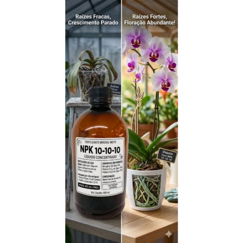 NPK 10-10-10 líquido concentrado 500 ml